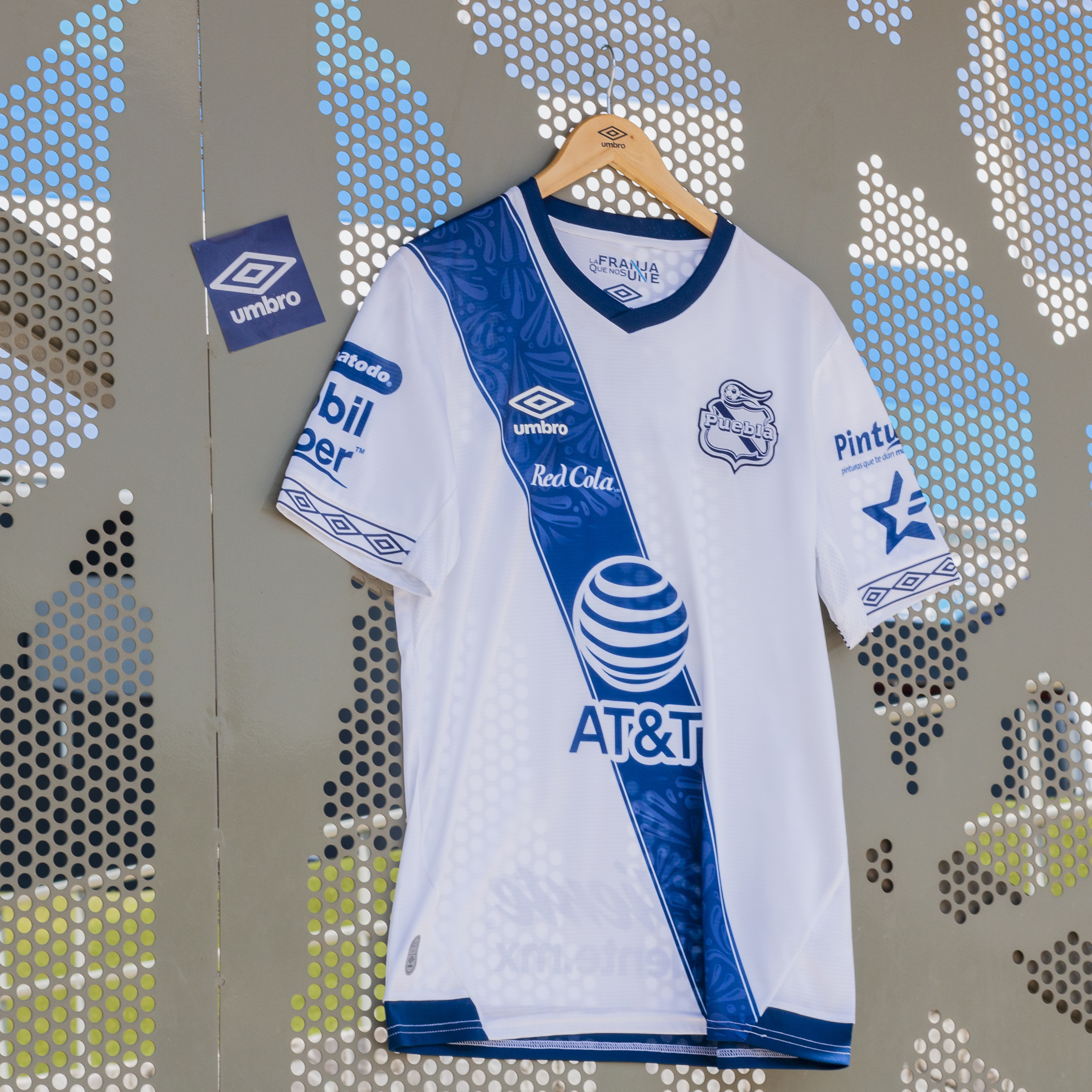 Product Shot PueblaFC Jersey Local 2019/20